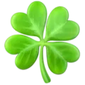 Four leaf clover sticker