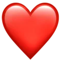 Heart sticker